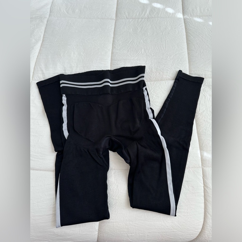 Diesel Ribbed Sports Leggings - Picture 6 of 10
